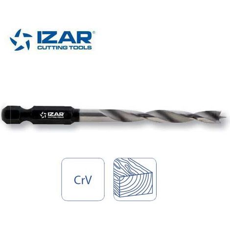 foret bois à queue hexagonale Izar de 3 à 8 mm 8.00 mm