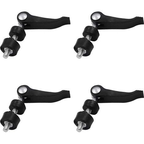 Convient pour 4 x manuel rapide serrage vis réglage pour triangle poignée bouton écrou boulon tondeuse à gazon pièces (1/5)