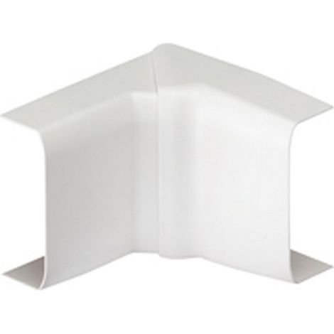 2er-Set weiße variable Innenwinkel zum Formen, H. 3,4 x T. 1,5 cm TEHALIT