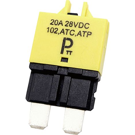 PARTS PTT Circuit Breaker Standard, type 3, Manual Reset, 20A C001-102-0095 Sicherungsautomat 20 A G