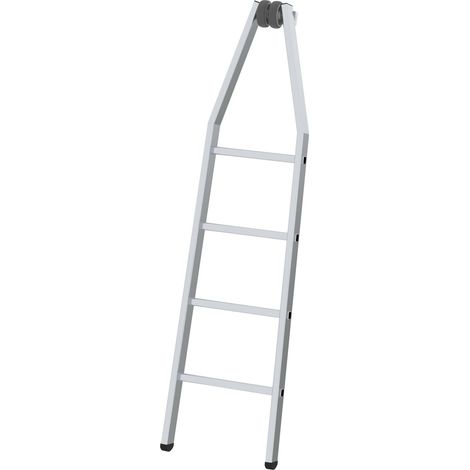MUNK Glasreinigerleiter Oberteil mit 4 Sprossen (1/3)