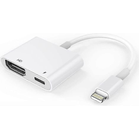 Adaptateur LN-HDMI pour iOS - Adaptateur AV numérique Lightning 1080p pour la synchronisation d'écran (iOS et iPad) SZRH (1/5)