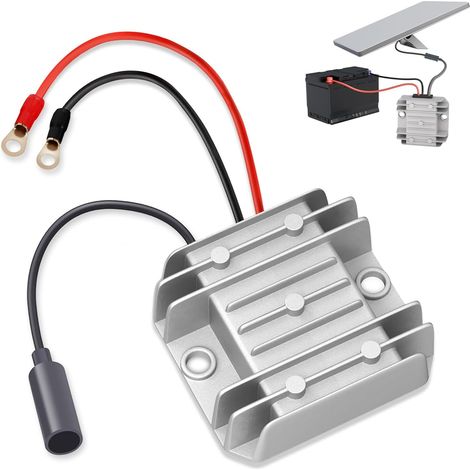 Mini câble d'alimentation adaptateur 12 V – 12/24 V (9-28 V) vers convertisseur élévateur 30 V 3,5 A CC avec sortie femelle 5521, câble de démarrage étanche pour accessoires (1/5)
