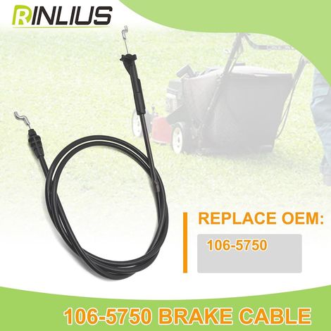 Lawn mower brake cable 106-5750, suitable for Toro Super Recycler accessory cable. (1/4)