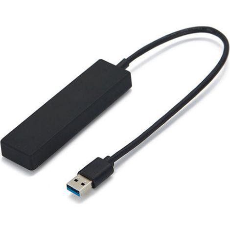 Hub USB 3.0 - 4 Ports - Câble D'extension 60 Cm - Compatible Mac Windows PC - 1 Unité (1/5)