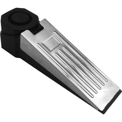 Bardusch Cale Bloque Porte avec Fonction Alarme - Noir, Batterie Incluse，Stop-Porte  pour tous les sols durs (1/5)