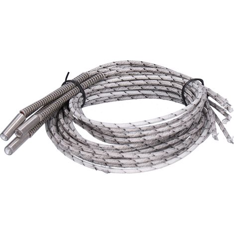 Lot de 3 cartouches chauffantes pour imprimante, tube chauffant, 1 mètre, 6 x 20 mm, 65 W, 24 V, pour V6 Jhead (1/5)