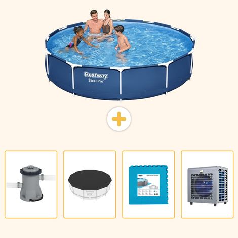 Bestway Bestway Steel Pro Ronde - 366x76 cm - 5-pièces S290 (1/5)