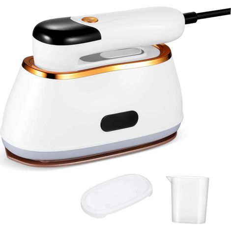 Défroisseur Portable pour Vêtements Puissant avec Chauffage Rapide Anti-goutte Léger et Compact pour Voyage et Repassage Rapide (1/5)