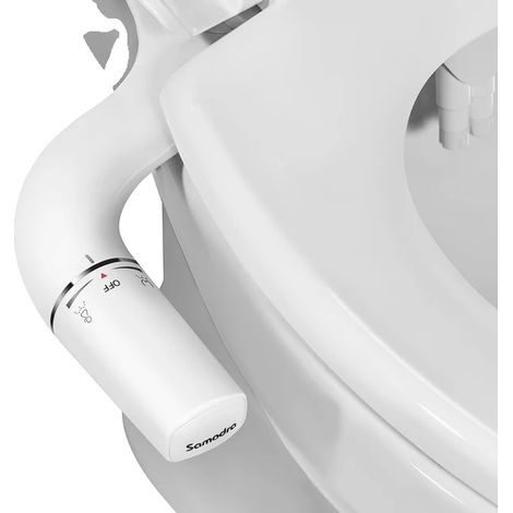 Spray de bidet, double buse, installation facile, Taille de note de la main droite (1/2)