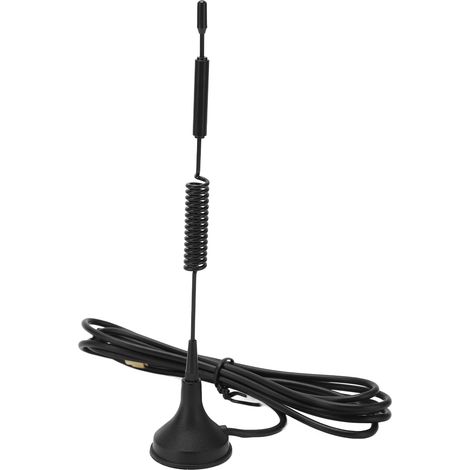 Antenne à gain élevé de 15 dB1 offrant un signal puissant et une réception rapide. Base magnétique pour antenne à ventouse numérique d'intérieur, compatible avec les routeurs, les DTU et les applicati (1/5)