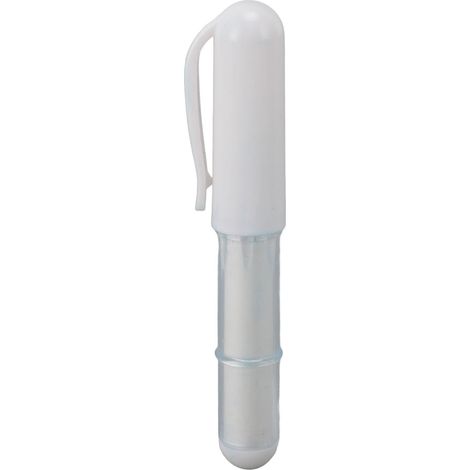 Fabric Chalk Marker Precise Marking Easy to Remove Multipurpose Portable Fabric Chalk Liner Pen for Sewing Quilting Crafting White (1/5)