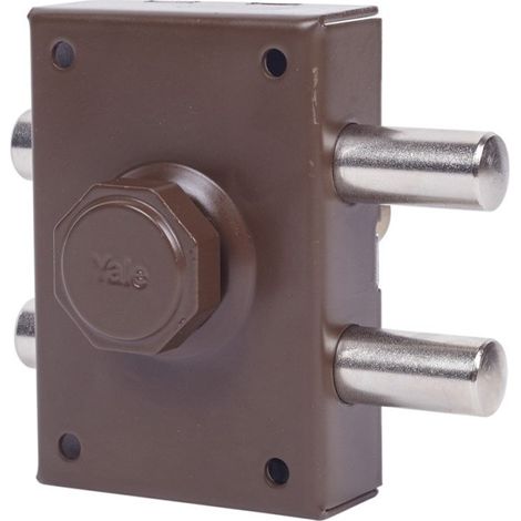Cerrojo Sobreponer 16Hp Hierro PulidoYale (1/3)
