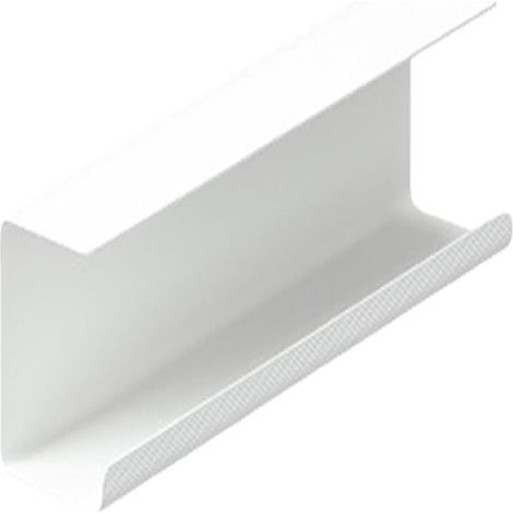 Organiseur de câbles portable pour bureau, tiroir de rangement pour câbles, goulotte en PVC pour prises électriques, 10 x 8,5 x 40 cm, noir (1/5)