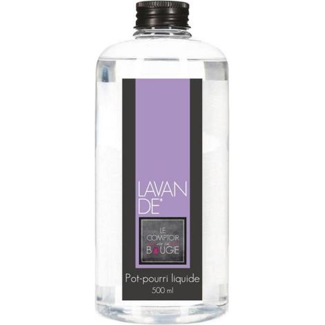 Pot-pourri Lavande - Diffuseur d'ambiance Huile Parfumée - Pour Intérieur Maison Bureau - 500 ml