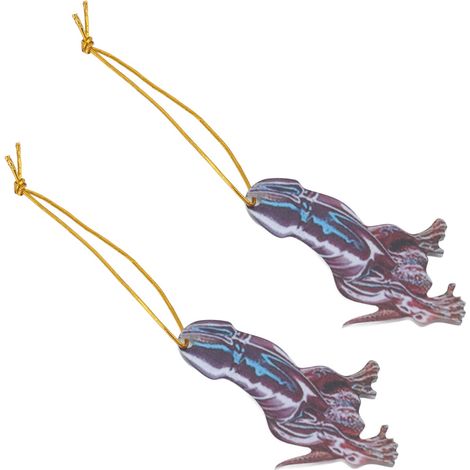 Acryl-Dinosaurier-Anhänger mit Kordel, ideal zur Dekoration von Zuhause oder Auto, perfekt für eine Dinosaurier-Mottoparty (2 Stück). (1/5)
