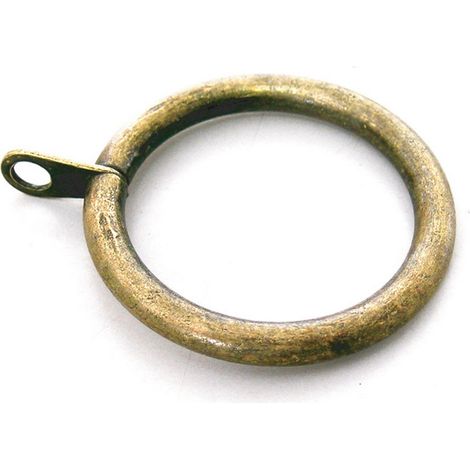 1CF ANELLO PER BASTONI Ø mm. 45 col. Nero 10 pz.