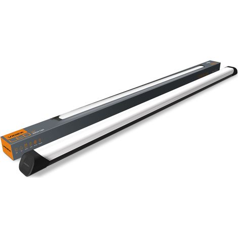 Lámpara LED de aluminio de montaje en superficie, 120 cm, 72 W, 8000 lm, 5000 K, Videx (1/5)