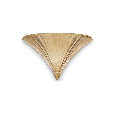 Ideal Lux Santa - Grand luminaire mural intérieur à 1 ampoule doré avec verre, E14 (1/2)