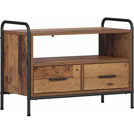 Mobile TV 67,5 x 33 x 50 cm Legno antico Legno ingegnerizzato vidaXL (1/5)