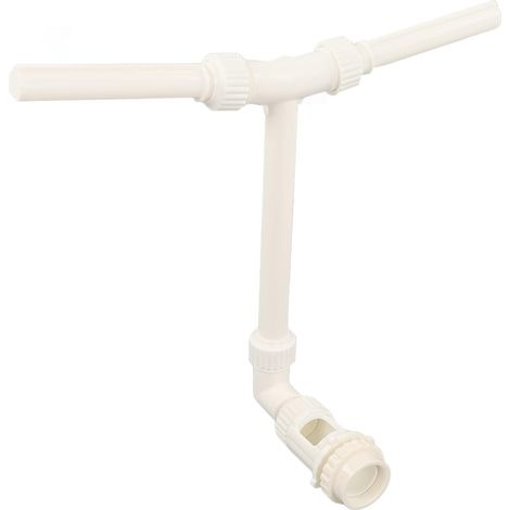 Fuente de chorro para piscina, aireador de chorro de cascada para piscina, fuente de retorno de piscina de doble cabezal con flujo de agua ajustable para piscina enterrada, piscina elevada, spa, estan