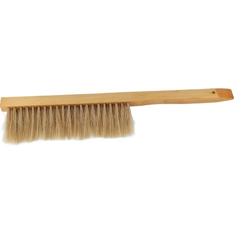 Brosse à abeilles à poils souples et manche en bois, non toxique et durable, outil apicole pour apiculteurs (1/5)