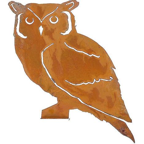 1 piquet de jardin hibou (1/3)