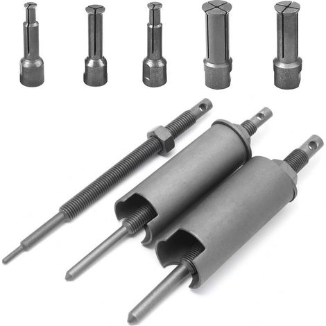 8 Pièces Extracteur de Roulement, Extracteur de Roulement Interieur, Kit D'outils de Démontage Extracteurs de Roulement, avec Clips Ouverts de 5 Tailles 9-23 mm, Extracteur Roulement Interieur