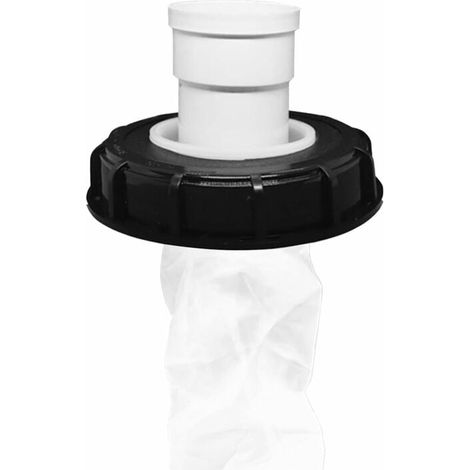 Filtre à Couvercle IBC, Bouchon de Réservoir IBC Lavable en Nylon avec Couvercle, Accessoire de Réservoir IBC avec Filtre en Filet pour 165 mm Réservoir Eau de Pluie (165mm Tête droite) (1/5)
