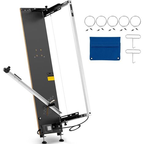 M谩quina cortadora de poliestireno expandido, cuchilla t茅rmica con patas, longitud 1070 mm, profundidad 310 mm, 160 W (1/5)