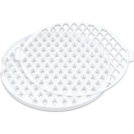 Städter Emporte-pièce à grille rond 2pcs.