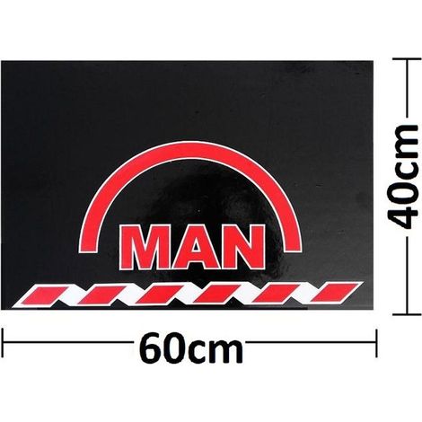 Prensa de lodo - MAN - Caucho duradero - Ancho 60 cm - Altura 40 cm