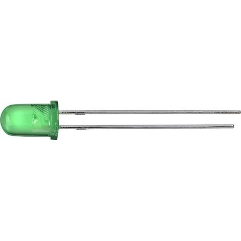Kingbright L-7113GC LED vert rond 5 mm 60 mcd 20 ° 20 mA 2.2 V Q67911 (1/4)