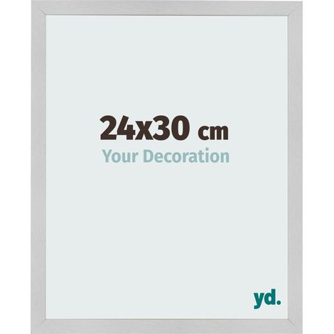 yd. - Cadre photo 24x30 - Acier Inoxydable - MDF - Bologna (1/5)