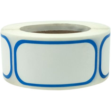 600 selbstklebende, wiederverwendbare Etiketten, 5,1 x 2,5 cm, wasser- und ölbeständig, geeignet für Lebensmittelbehälter, Küche, Restaurant, Speisekammer (1/5)