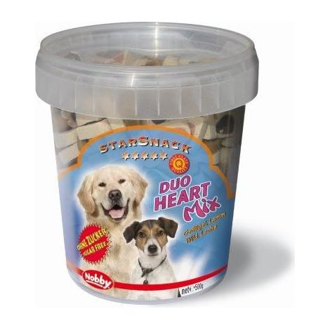 Nobby StarSnack Duo Heart Mix 500 g Soft Snack