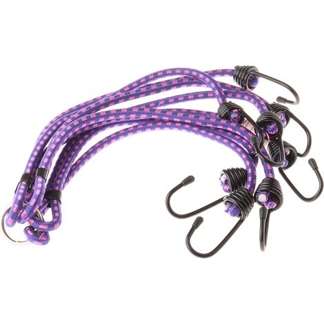 Tendeur élastique RS PRO 8 crochets, longueur 800mm, Dia. 8 mm ( Prix pour 1 )