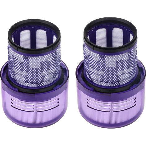 2pcs Filtres de Rechange pour V11 SV14 Cyclone Torque Drive/Animal/Absolute/Total Clean/Fluffy Aspirateurs (1/5)