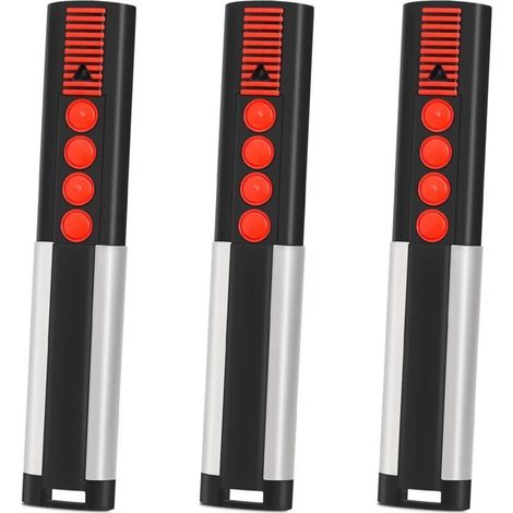 Lot de 3 Télécommande Portail 868MHz, Télécommande Porte de Garage 4 Canaux, Compatibles avec 4020 TX03-868-4, 4026 TX03-868-2, 4020V000, 4026V000 (1/5)