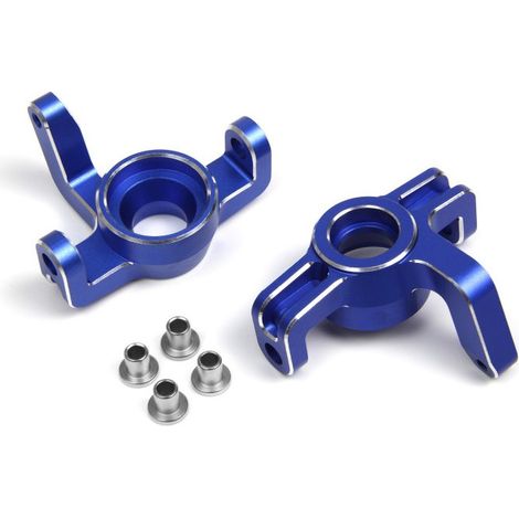 Aluminum Steering Spindle Set (Blue/Left/Right)
