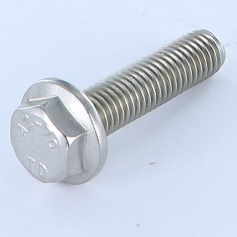 Vis métaux Tête hexagonale TH Embase lisse M10X40 Inox A2-20 pièces