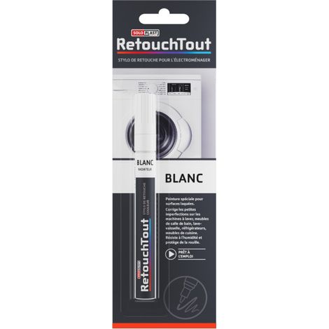 Stylo retouche électroménager SOLOPLAST - Blanc - 10ml