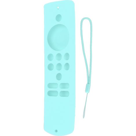 Rutschfeste Silikon-Schutzhülle für die Fire TV Stick Lite Fernbedienung, mintgrüne Farbe mit Handschlaufe. (1/5)