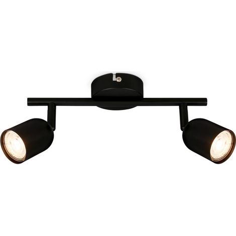 Spotleuchte Deckenleuchte Deckenstrahler Wandleuchte GU10 Schwenkbar Schwarz