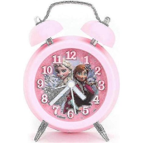 Réveil double Elsa et Anna de La Reine des Neiges pour chambre de fille LGL