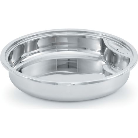 Bac Alimentaire Inox Rond pour Chafing Dish Inox - Pujadas