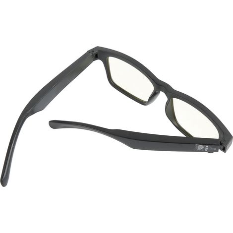 Lunettes Bluetooth stéréo à réduction de bruit, commandes tactiles et conduction osseuse, idéales pour le sport et le cyclisme. (1/5)