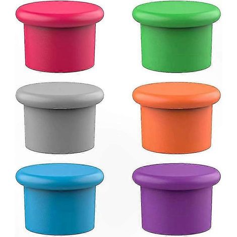 Bouchons de bouteille en silicone hermétiques – Scellés réutilisables pour vin et bière – Idéaux pour offrir (1/5)