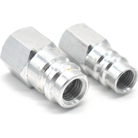 Raccords R134 basse et haute pression avec filetage femelle 1/4 SAE