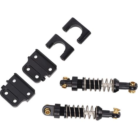 2 Pcs 1/12 Voiture RC Amortisseur Arrière en Alliage D'Aluminium (1/5)